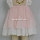 boutique baby girls dress pink WDW remake